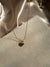 Invisible heart bead necklace