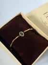 Ethereal diamond green bracelet