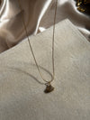 Invisible muse drop necklace