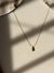 Invisible cloude green necklace