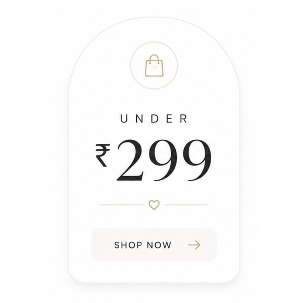 Under ₹299