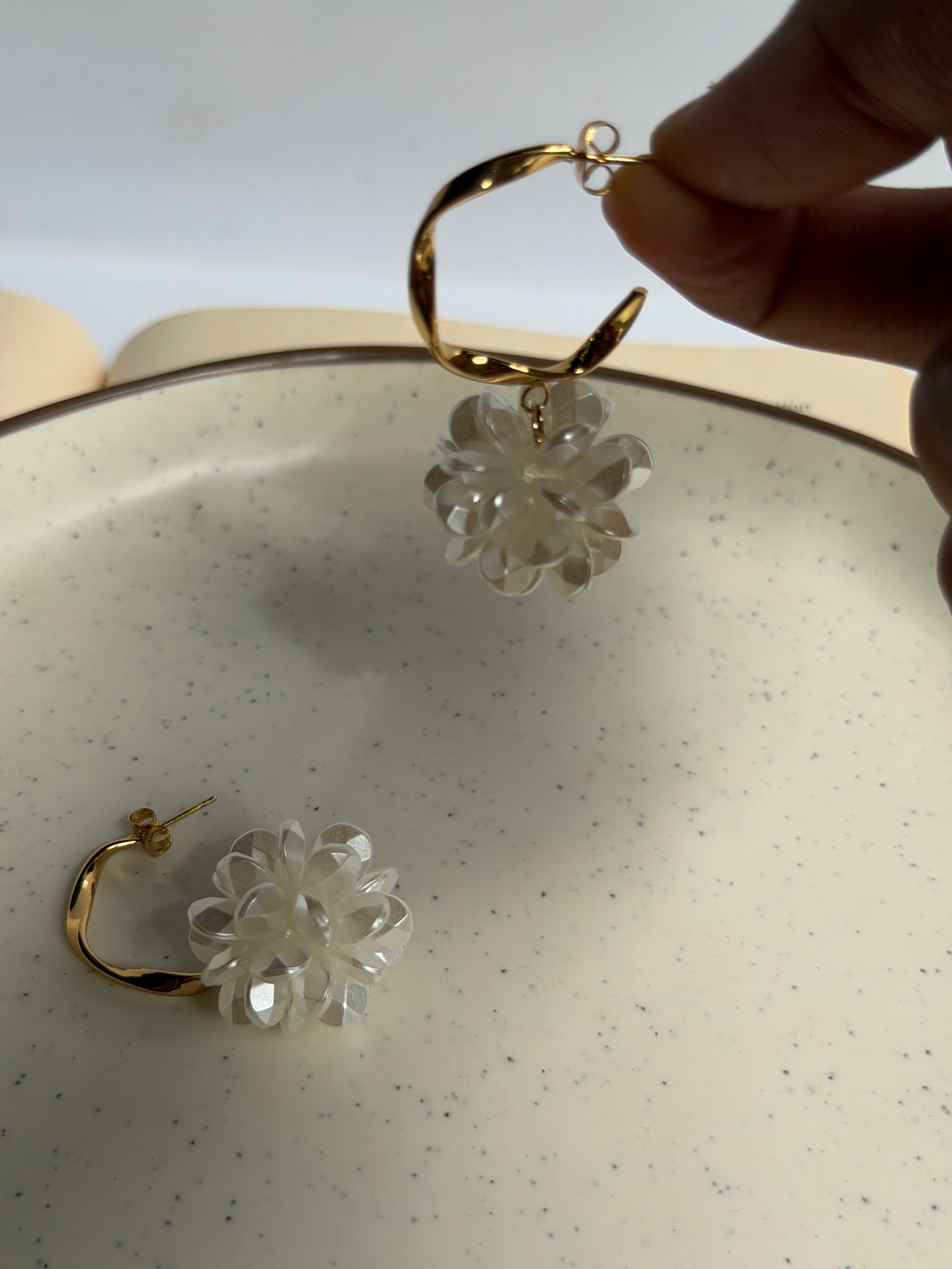 Serene Petal Earring