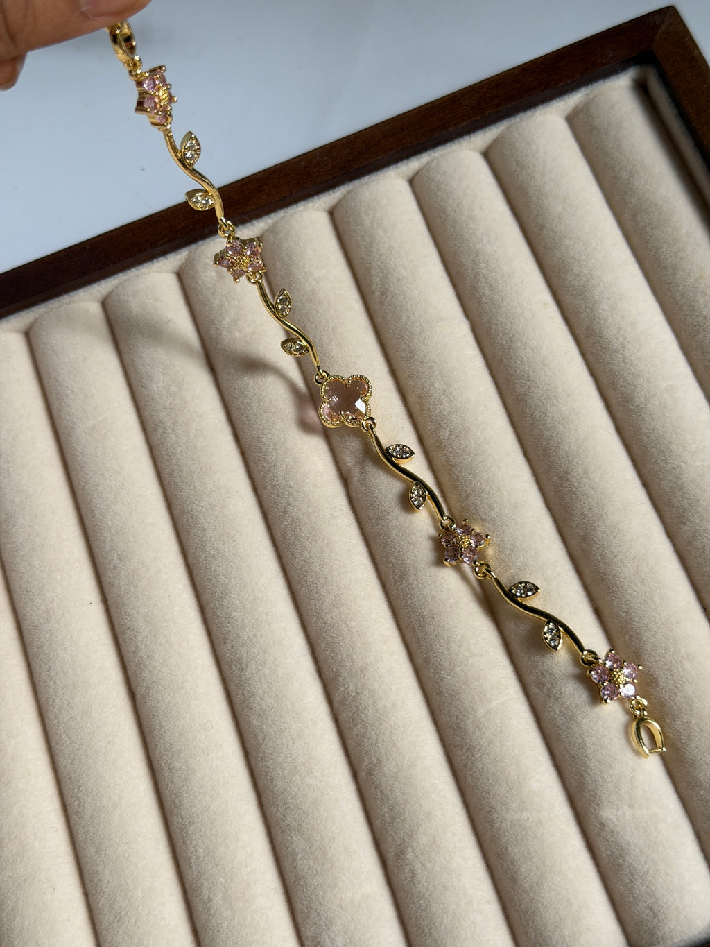 Periwinkle Trace Bracelet