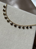 Butterfly drop bracelet