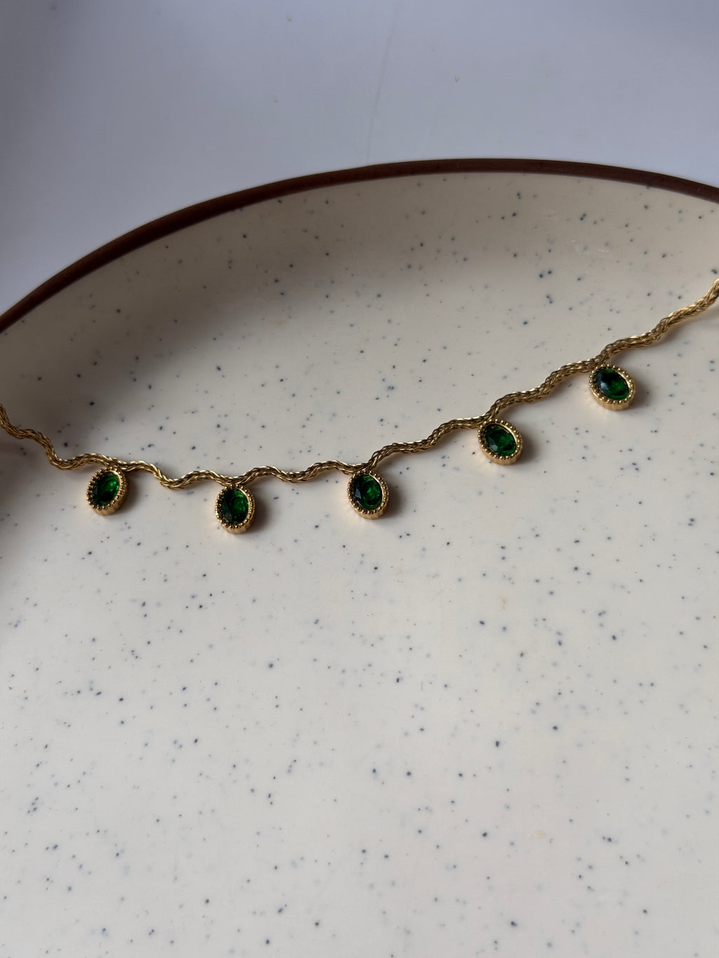 Emerald bracelet