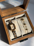 Watch and bracelets set