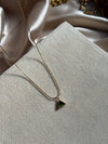 Invisible frost necklace