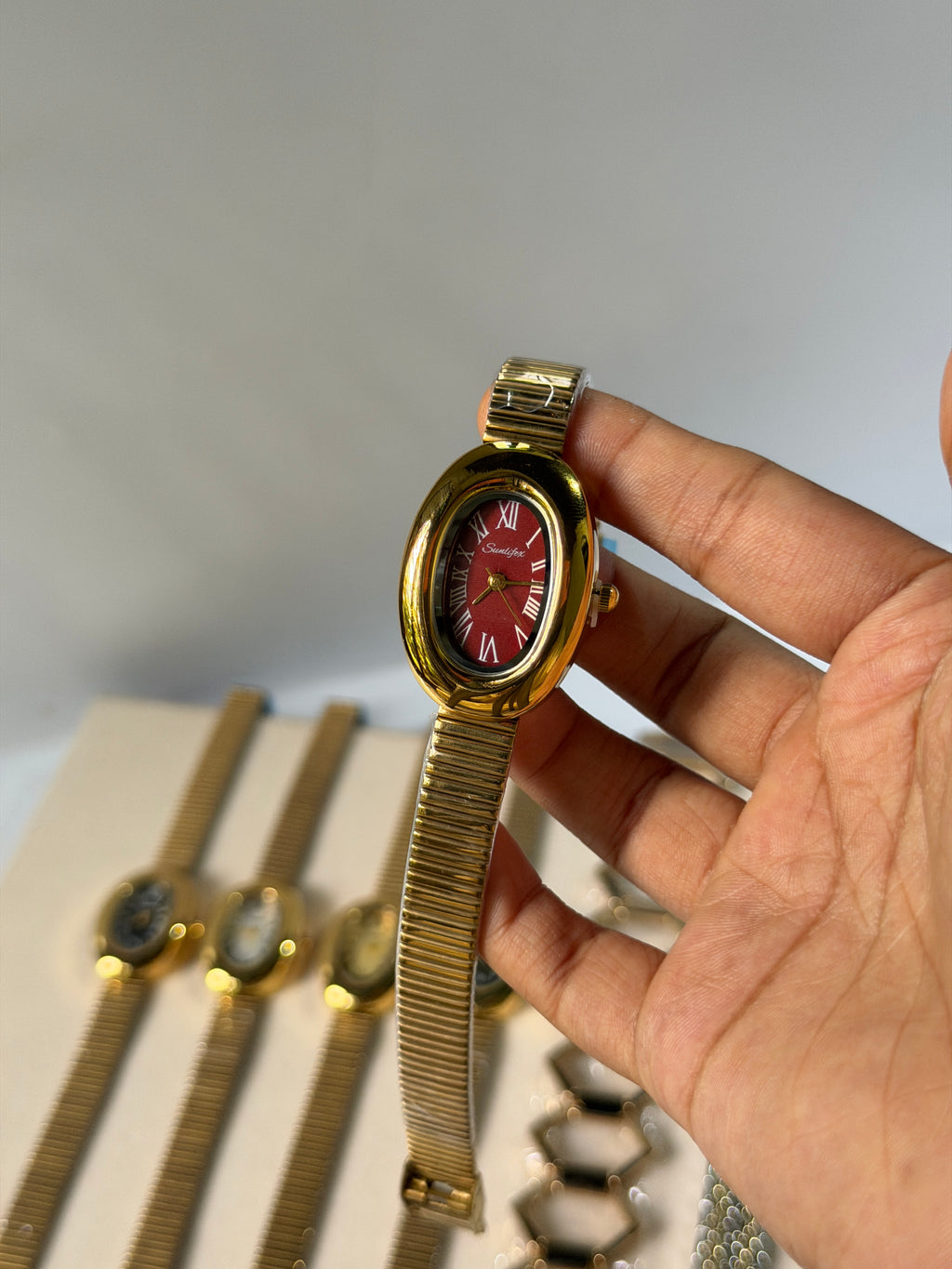 Imperial maroon watch