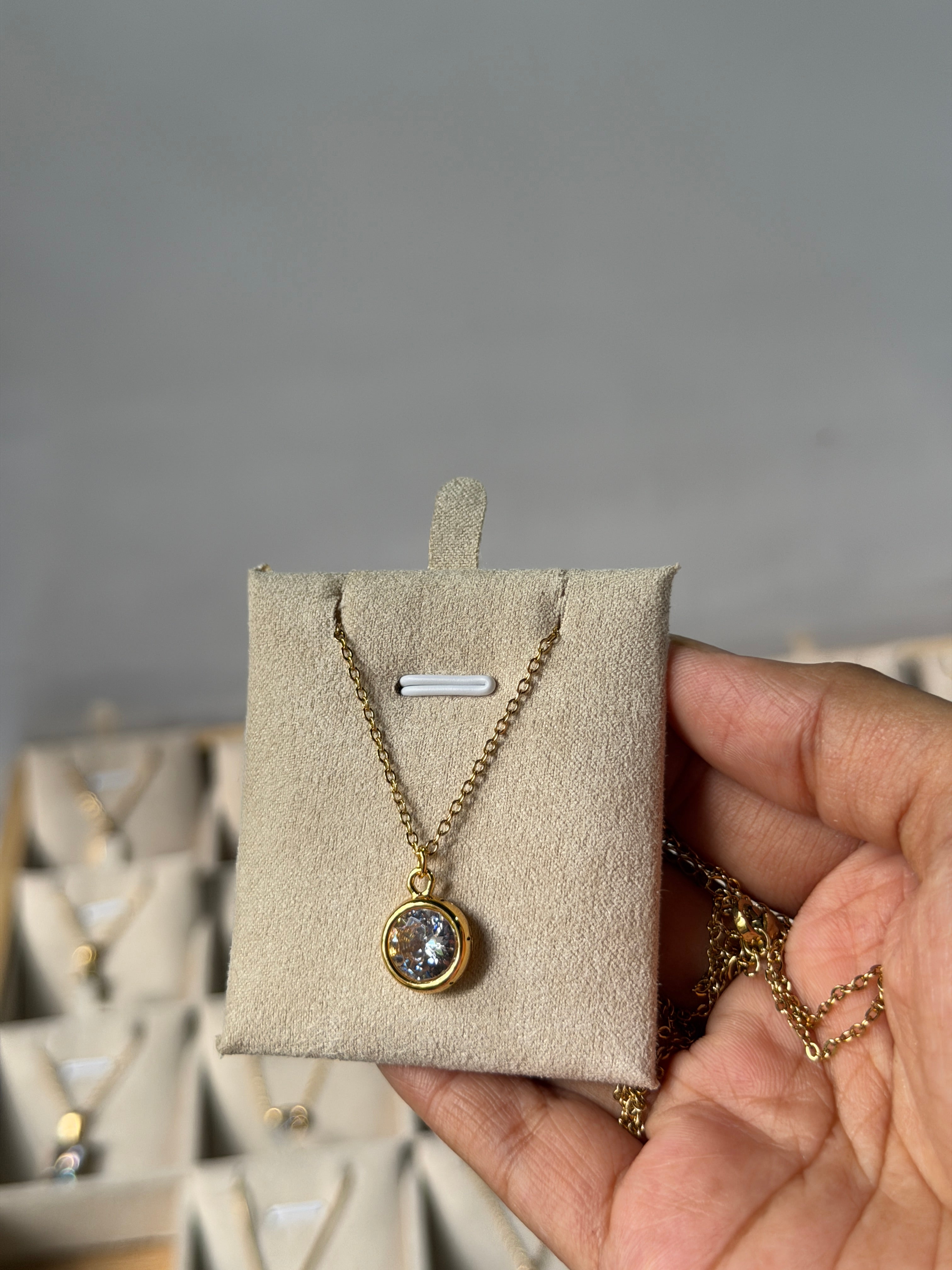 Planet necklace