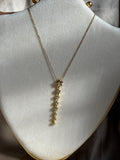 Star drop necklace
