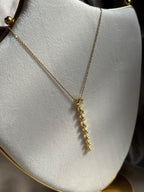 Star drop necklace