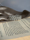 Spiral pearl bangle