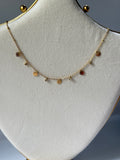 Charm flower necklace
