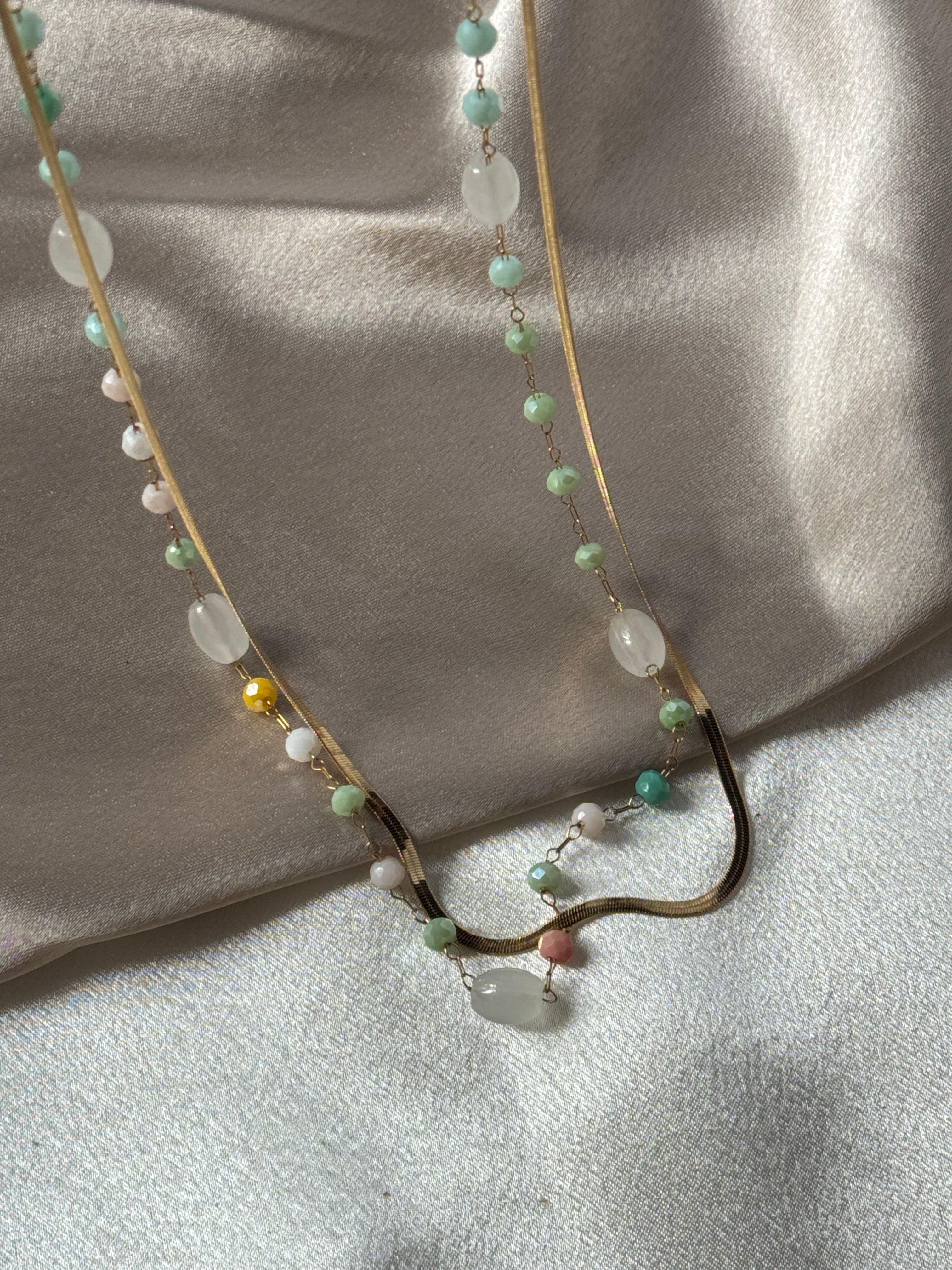 Sapphire Blink Necklace