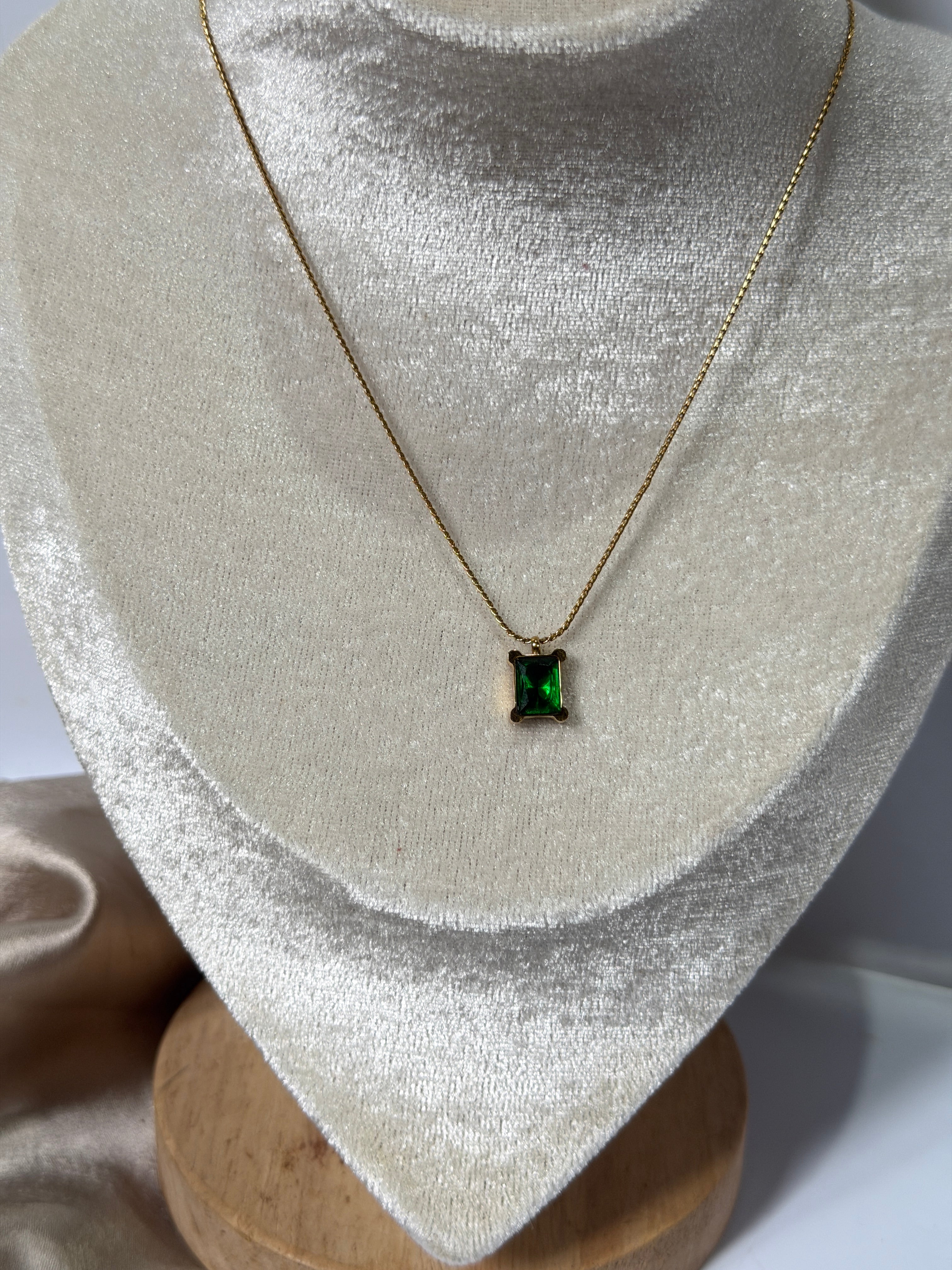 Green necklace