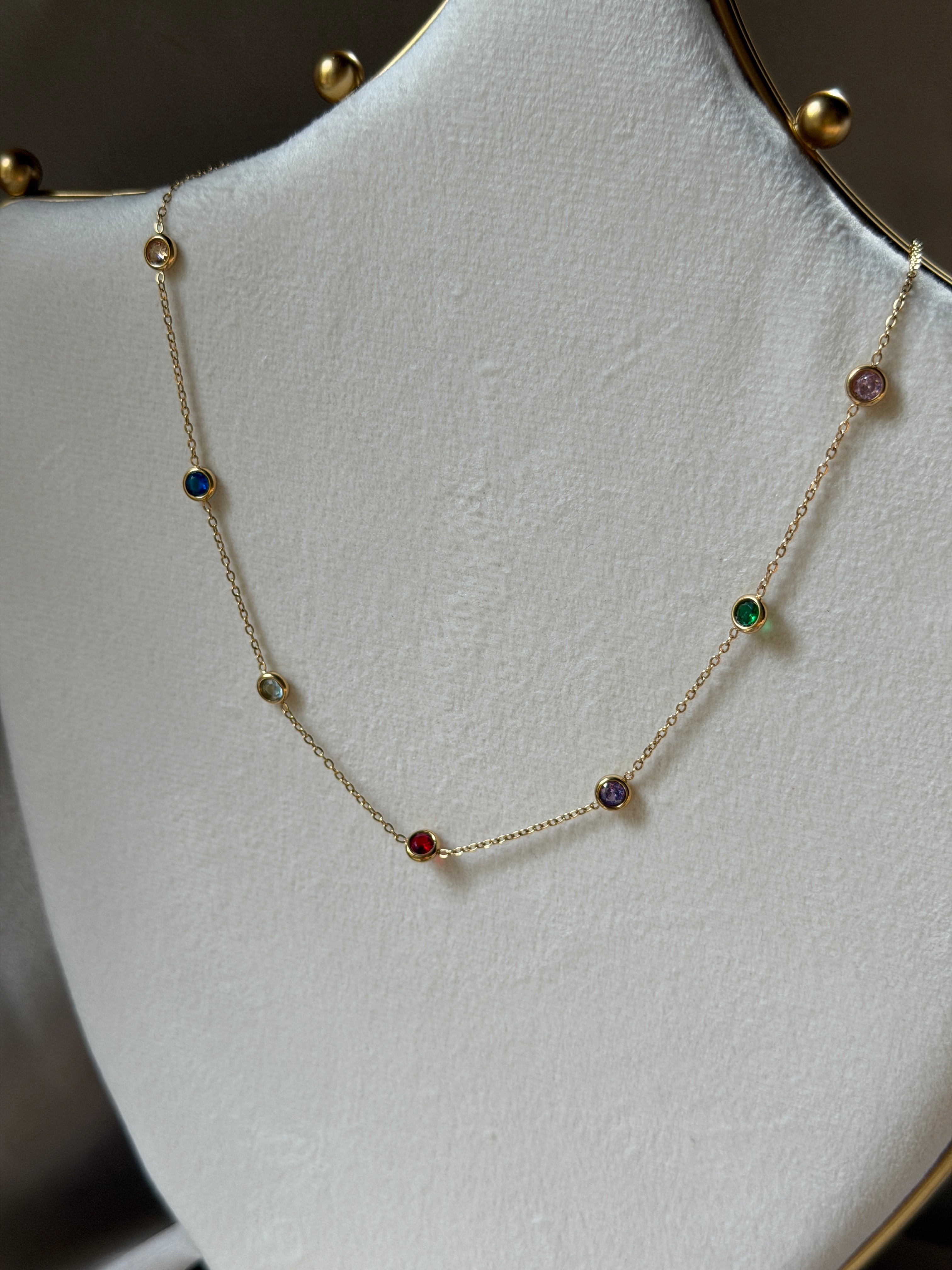 Multicolor necklace