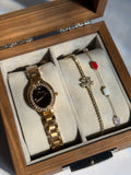 Watch and bracelets set