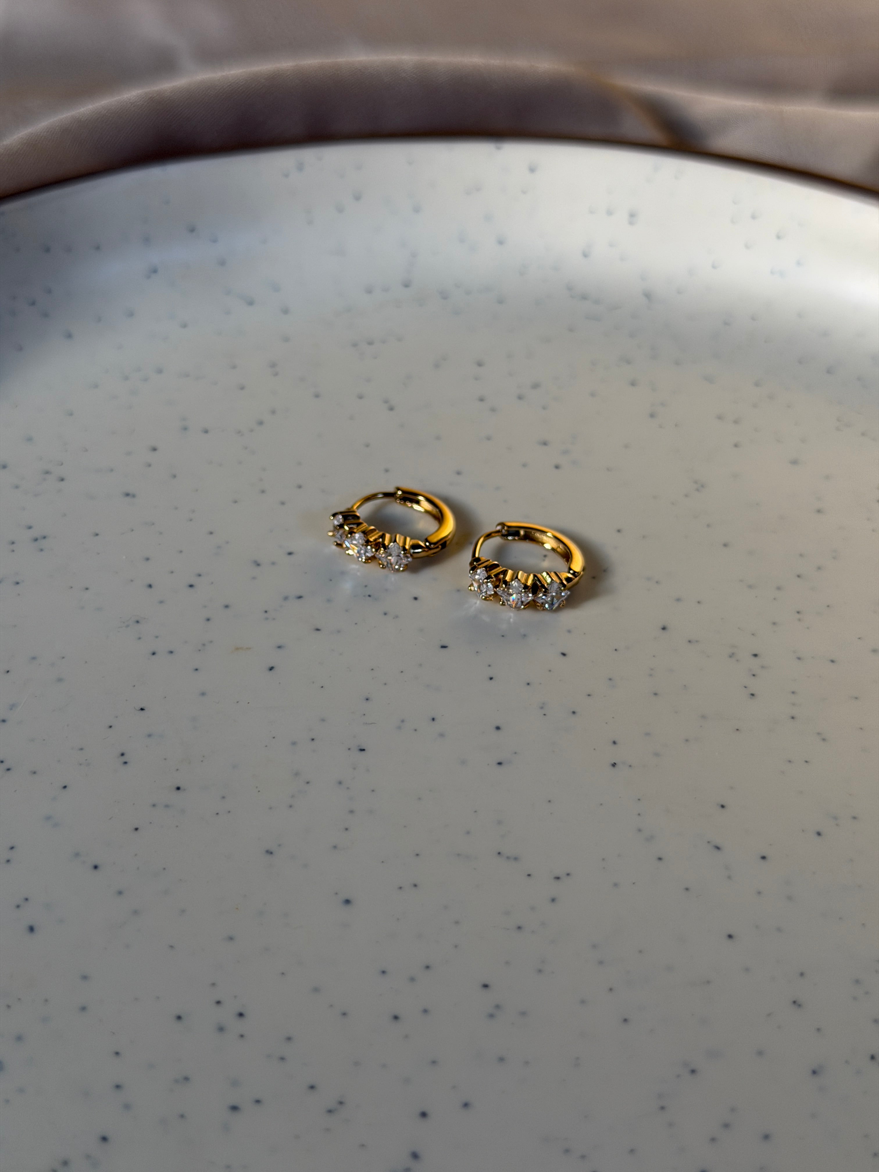 Crystal earring