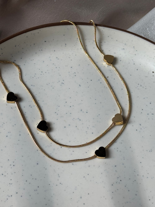 Double heart chain