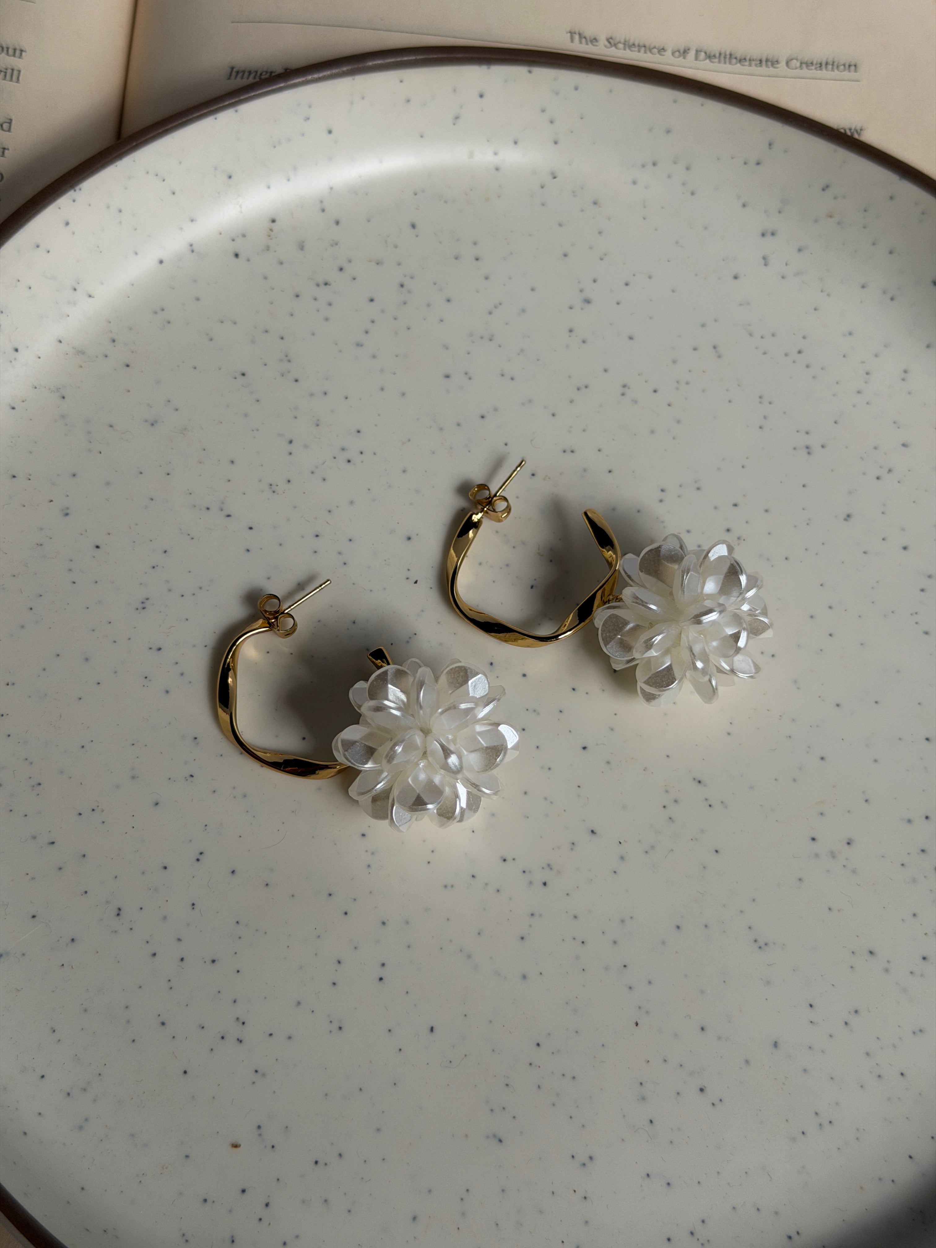 Serene Petal Earring