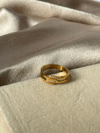 Golden Ivy Ring