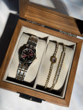 Watch and bracelets set