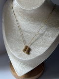 Letter necklace-H