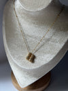 Letter necklace-H