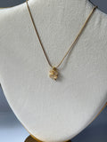 Flower pendant necklace