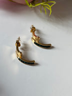Luxe emerald earring