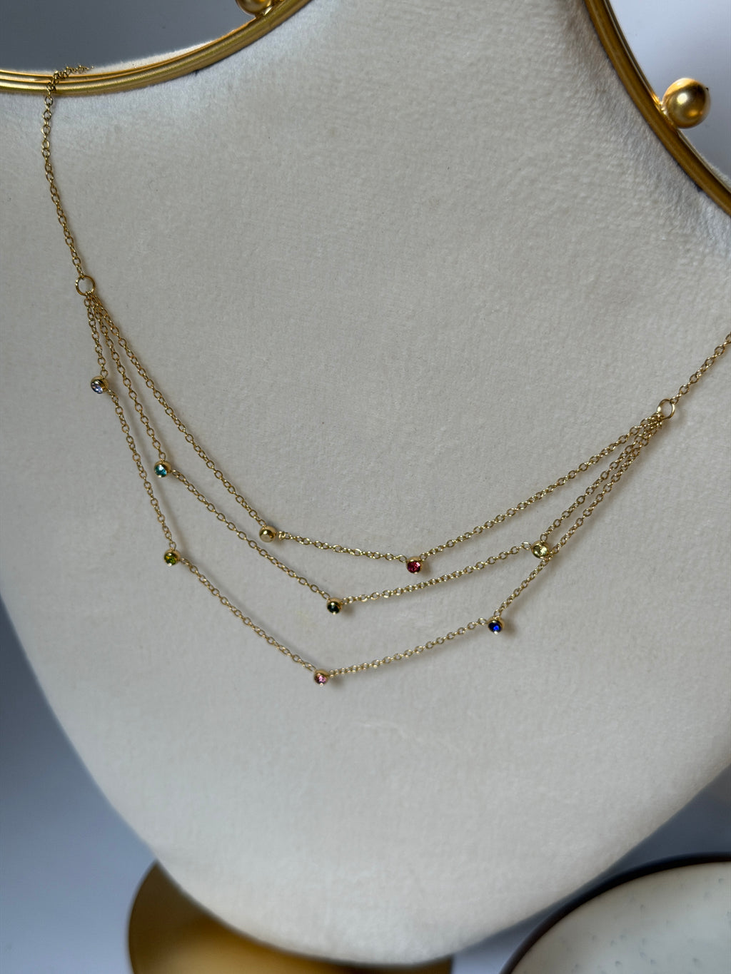 Layered necklace
