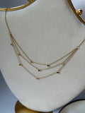 Layered necklace