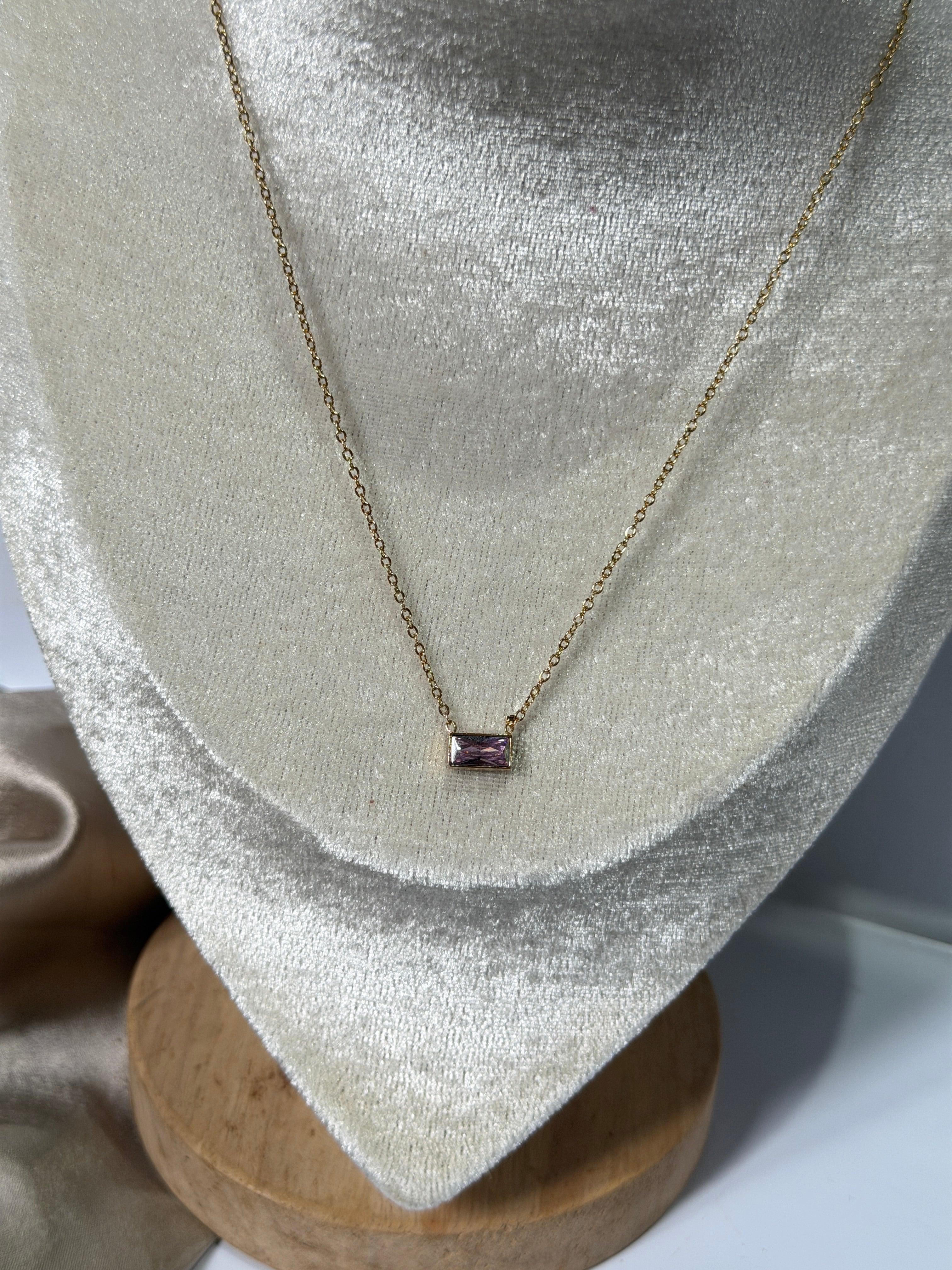 Pink necklace