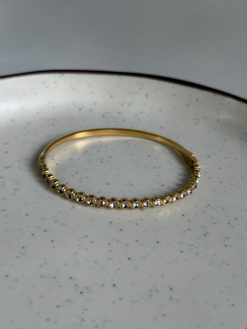 Mystic stone kada bangle