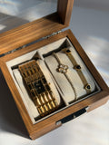 Watch and bracelets set
