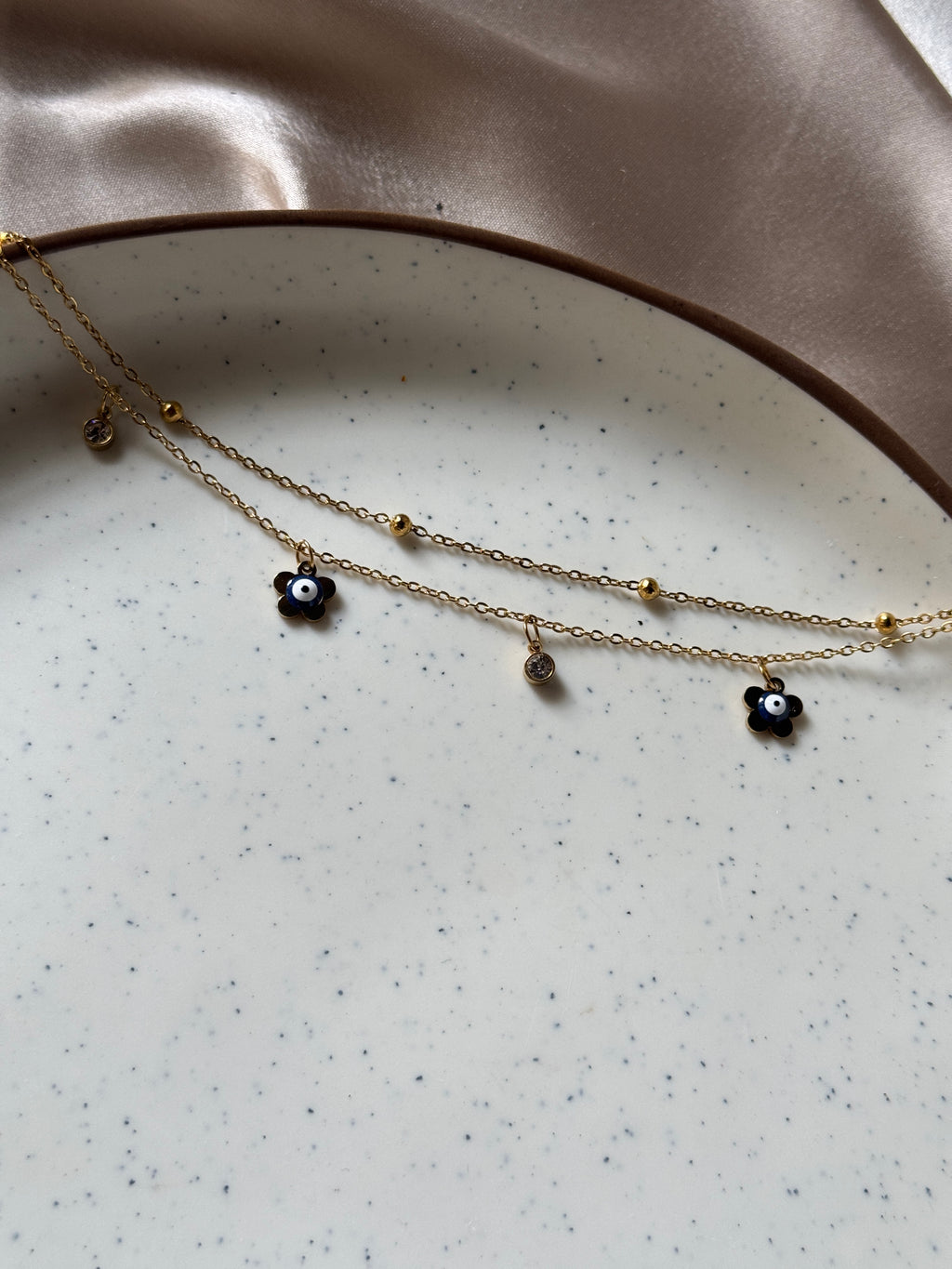 Evil eye charm bracelet