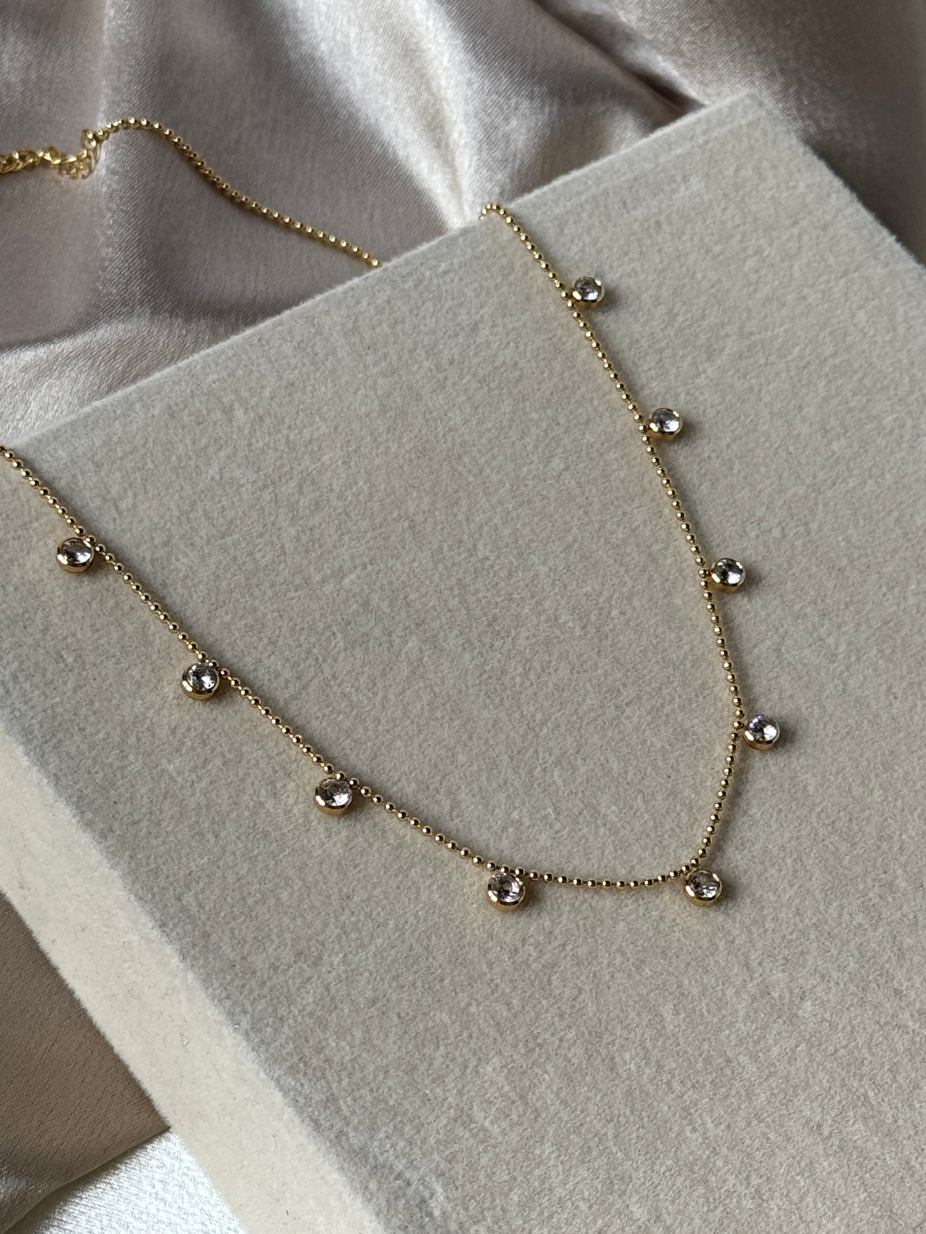 Blush Stone Necklace