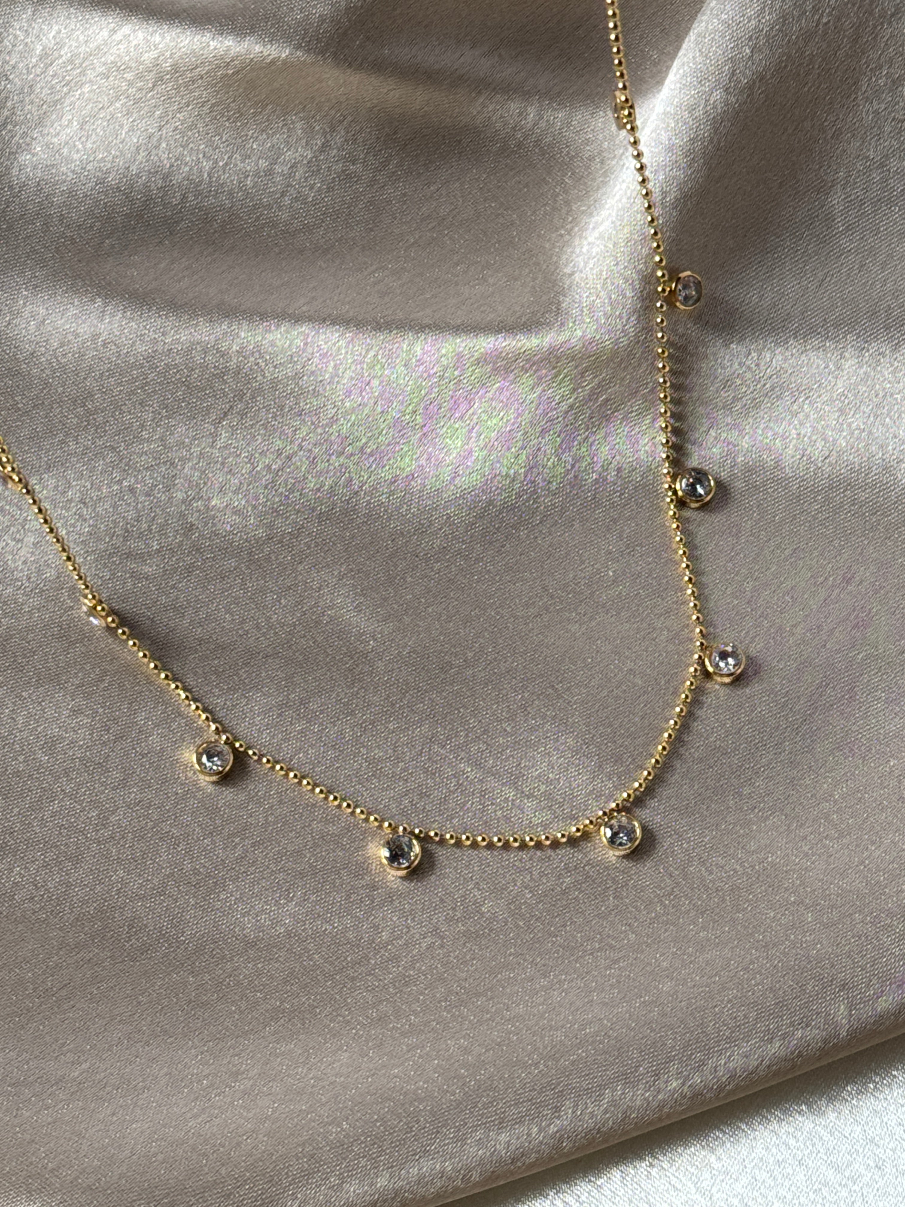 Blush Stone Necklace