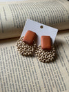Coral earring