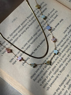 Star beaded double chain