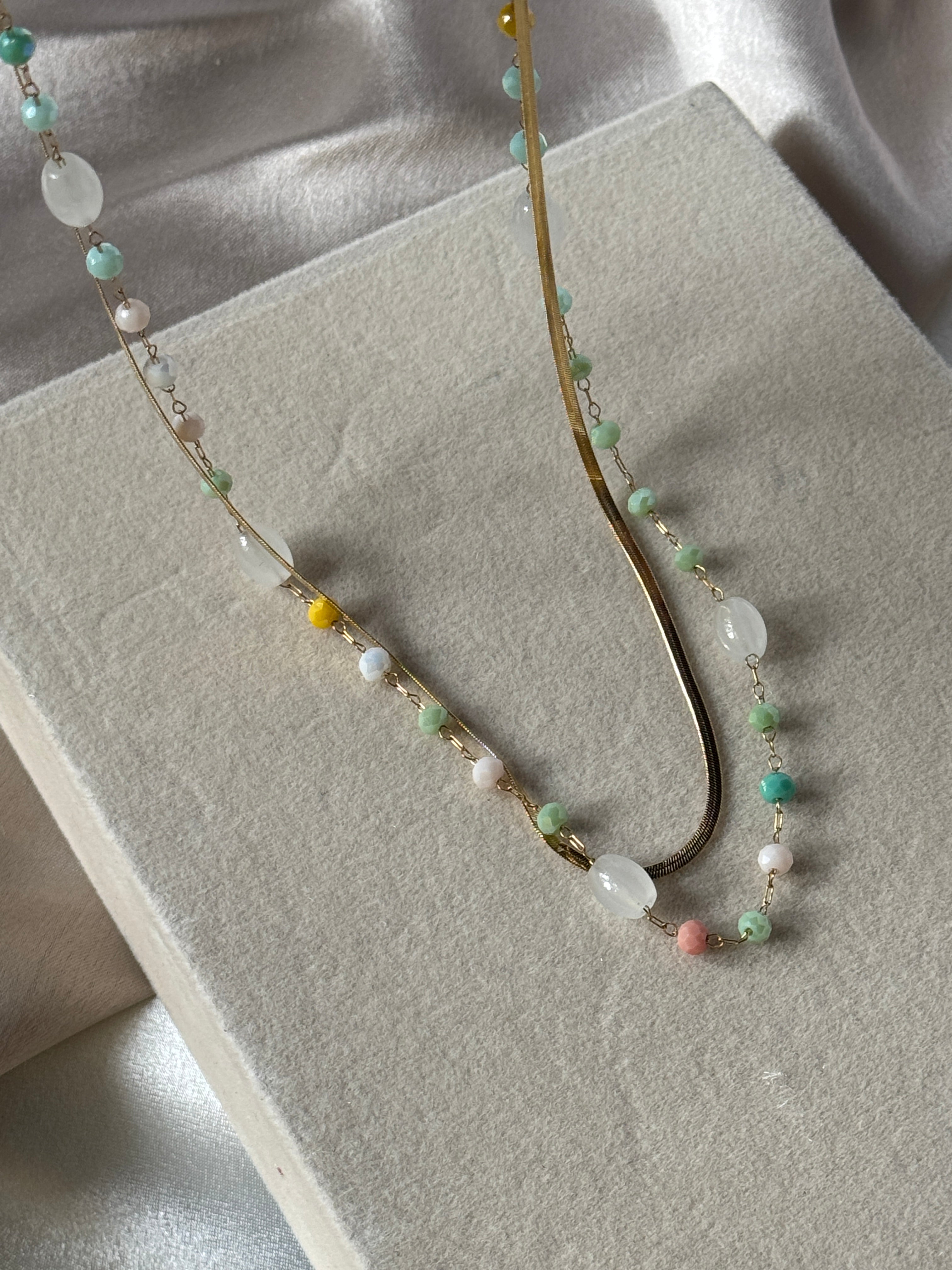 Sapphire Blink Necklace