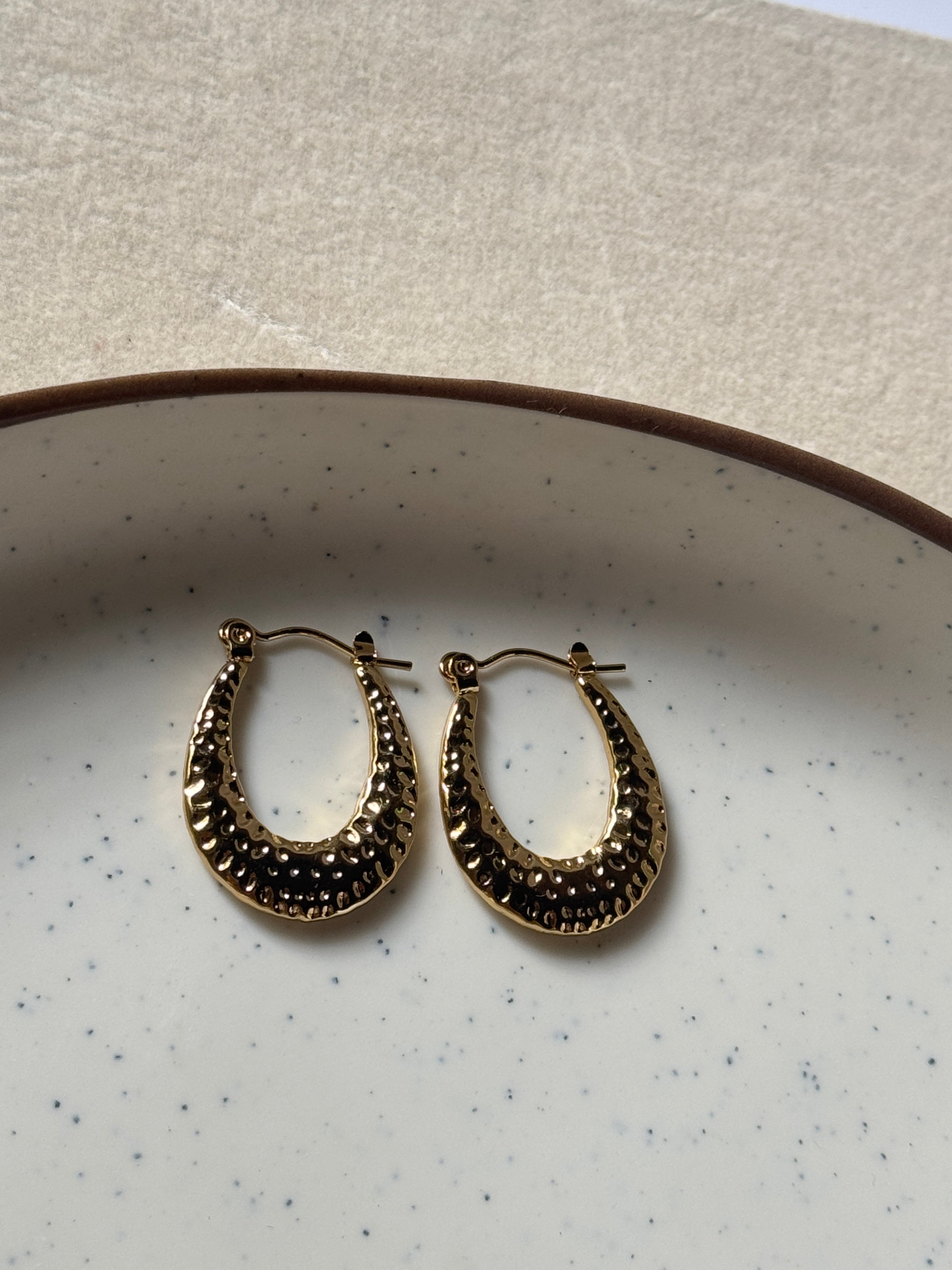 Velvet Loop Hoops