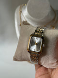 Valenor silver and gold watch