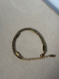 Double layer bracelet