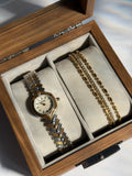 Watch and bracelets set