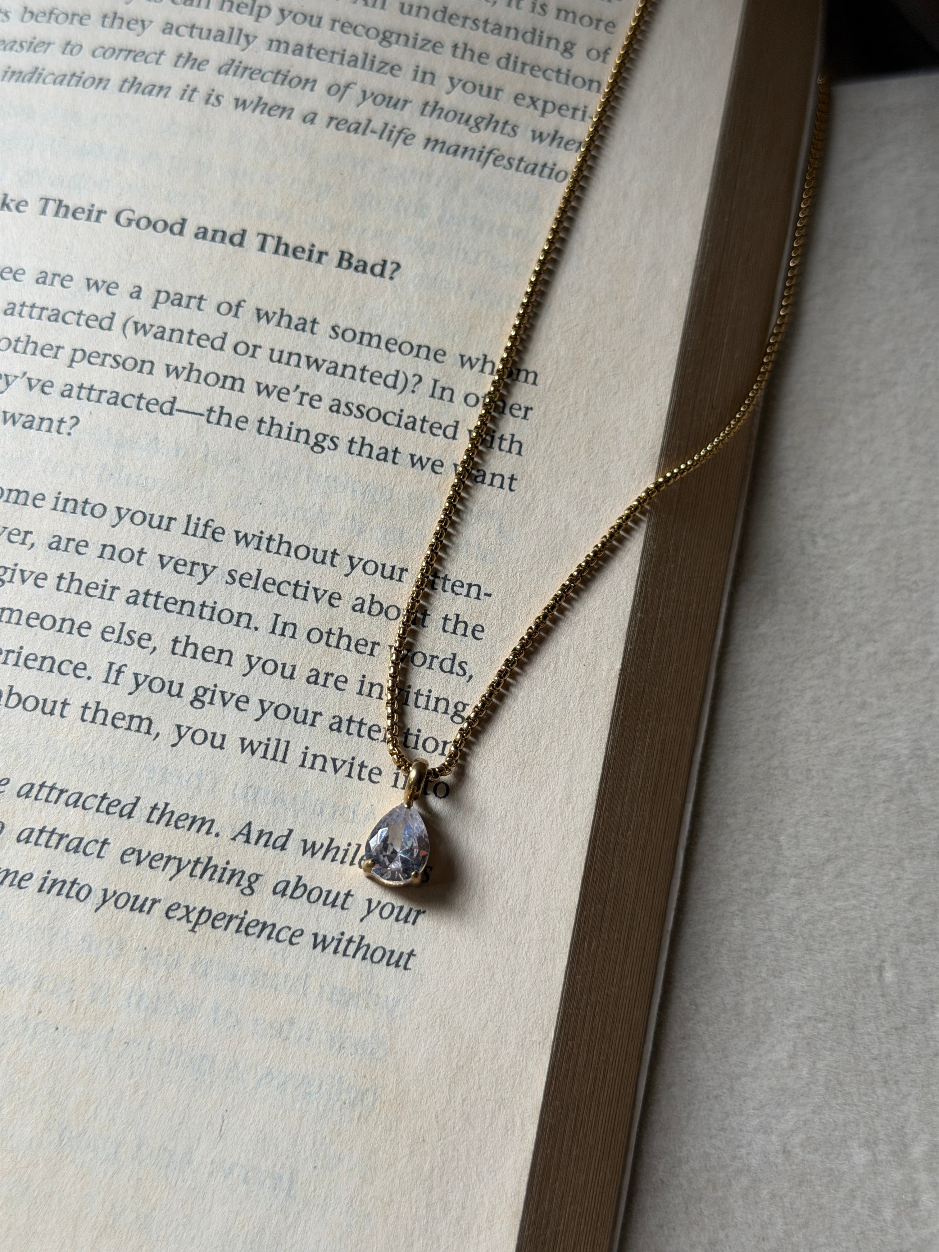 Drop necklace