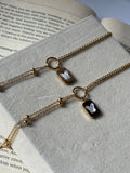Locket chain anklet