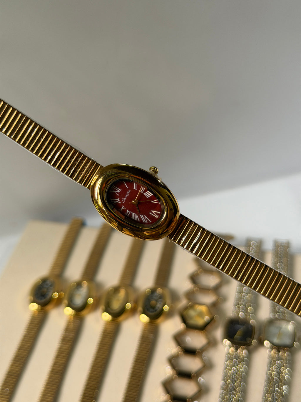 Imperial maroon watch