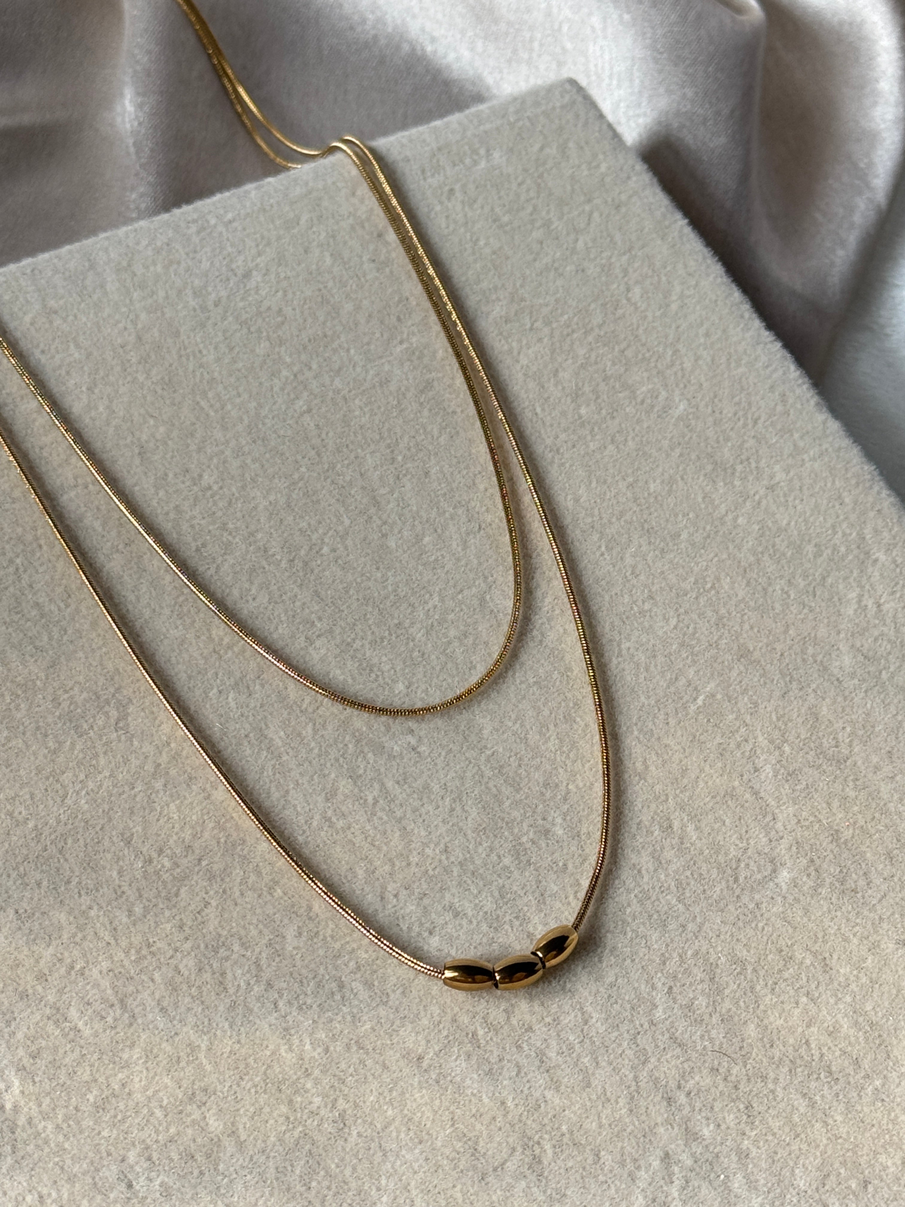 Vintage layer Necklace