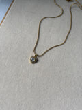 Heart stone necklace